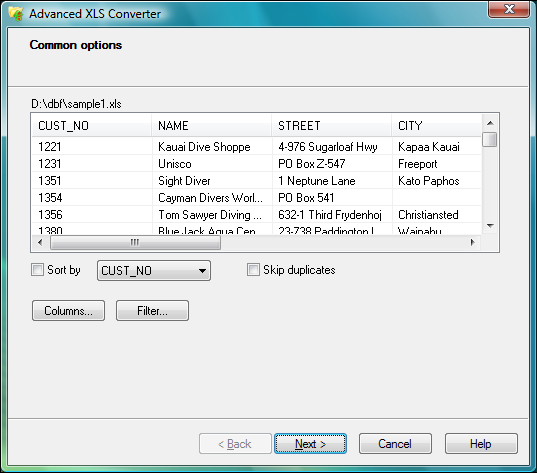 Windows 10 Advanced XLS Converter full