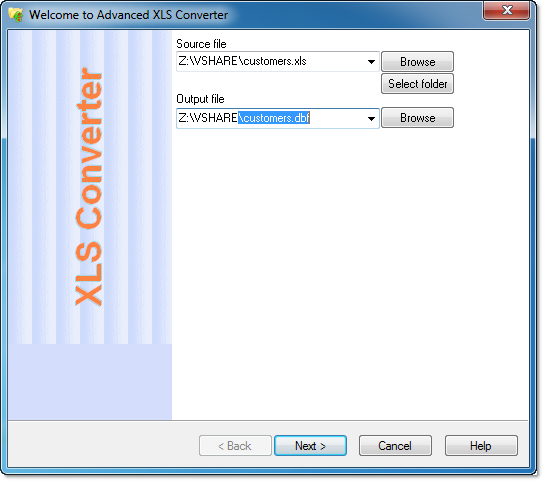 how to import xls into foxpro 6 dbf